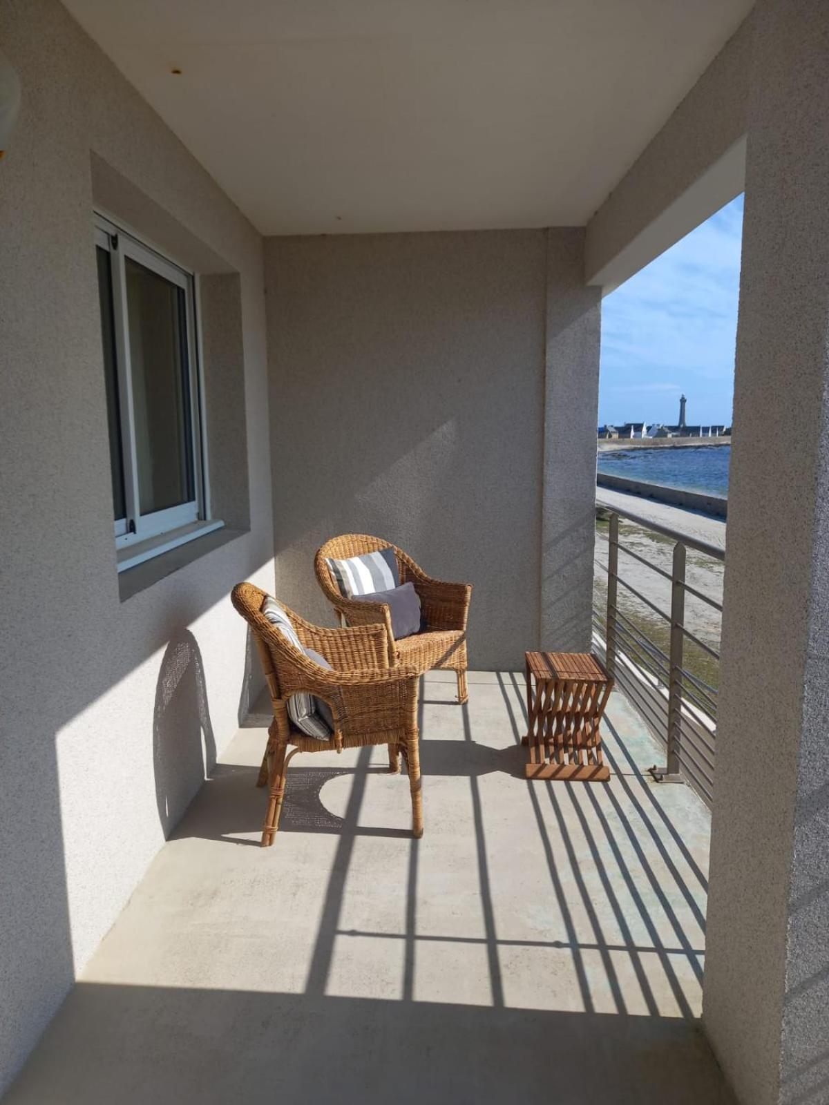 Reve Bleu - Vue Mer Exceptionnelle - Wifi - Draps Et Serviettes Inclus - Balcon Avec Mobilier De Jardin Apartment Penmarc'h Ngoại thất bức ảnh