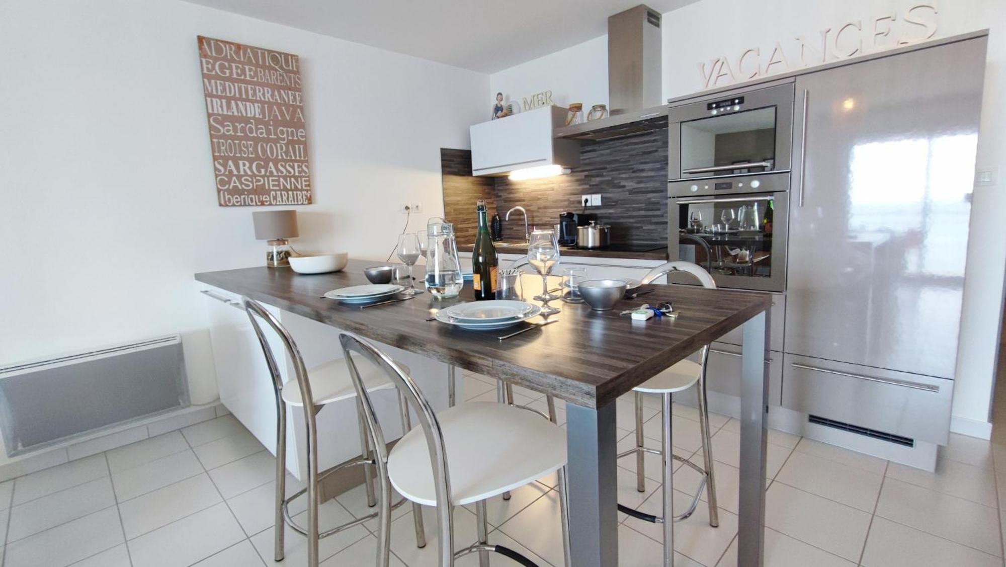 Reve Bleu - Vue Mer Exceptionnelle - Wifi - Draps Et Serviettes Inclus - Balcon Avec Mobilier De Jardin Apartment Penmarc'h Ngoại thất bức ảnh